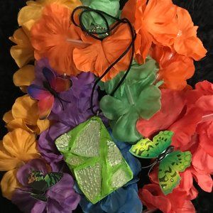 Reversible Exclusive Rare Unique Vintage One of a Kind Handmade Necklace